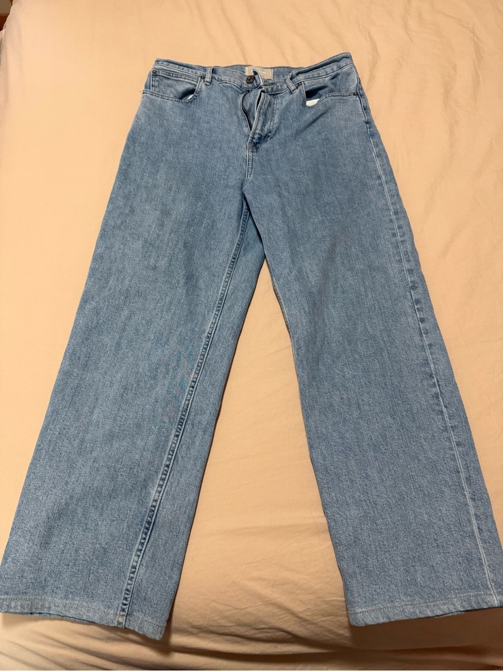 Light Blue Women's Straight Jeans